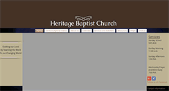 Desktop Screenshot of heritagebaptist-grayling.org